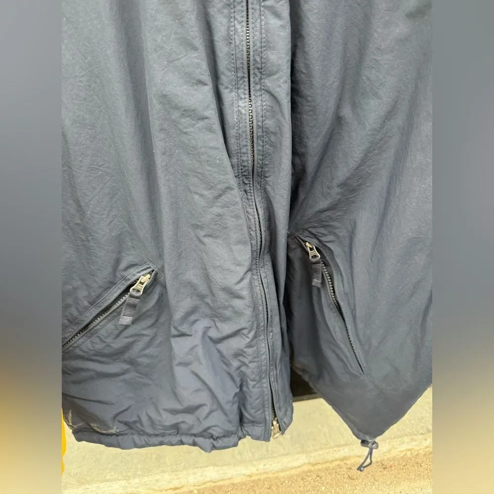 SONOMA BRAND MENS YELLOW NAVY BLUE winter coat WEATHERPROOF JACKET extra large